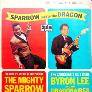 Sparrow meets dragon, a well preserved Vinyl record