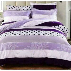 7 by 7 King Size Bedding Set with Duvet and 4 pillowcases