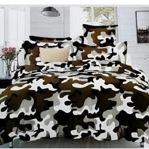 6 by 6 Quality Bedsheets with Duvet and 4 Pillowcases