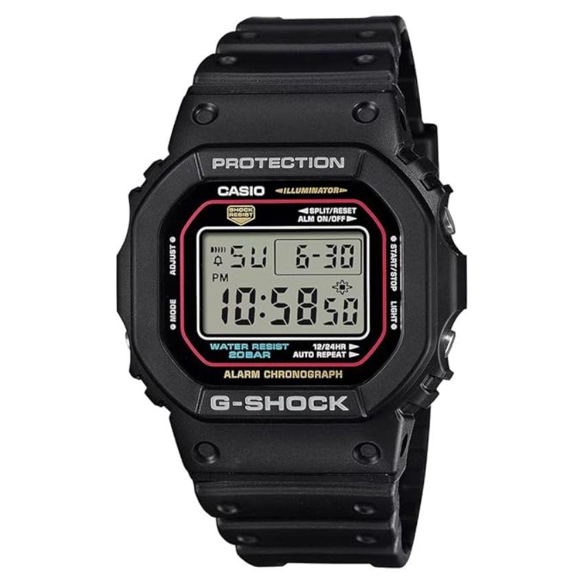 Casio DW-5600RL-1DR Men’s Digital Black Dial Bio-Based Resin Strap Watch