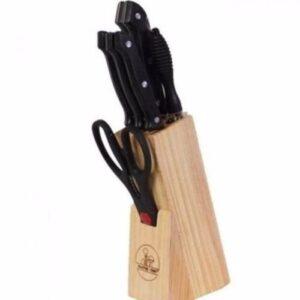 8-piece Kitchen Knife Set with Stand