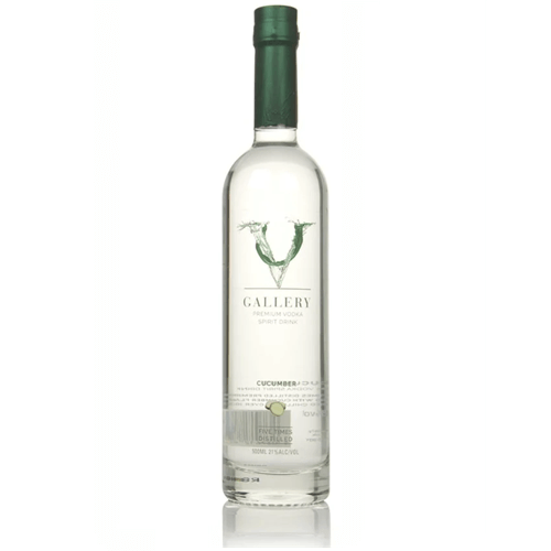 V Gallery Cucumber Vodka 50cl x 6