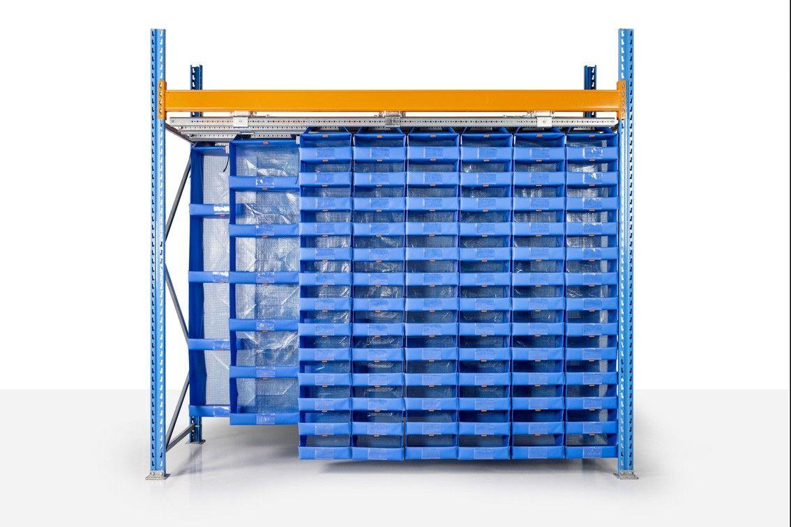 4m Tall Plastic Storage Rack (Heavy Duty Shelving)
