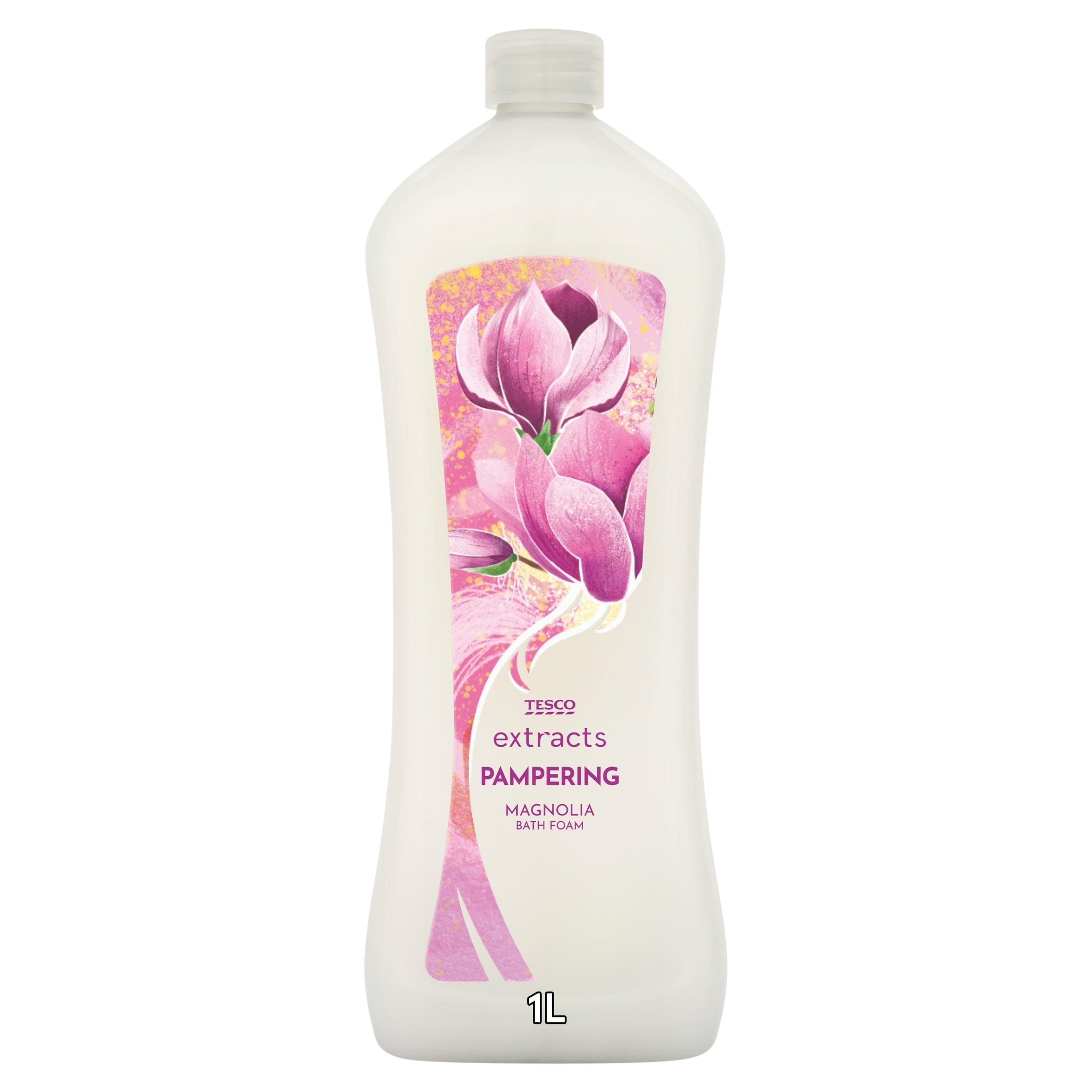 Tesco Extracts Magnolia Bath Foam 1 L